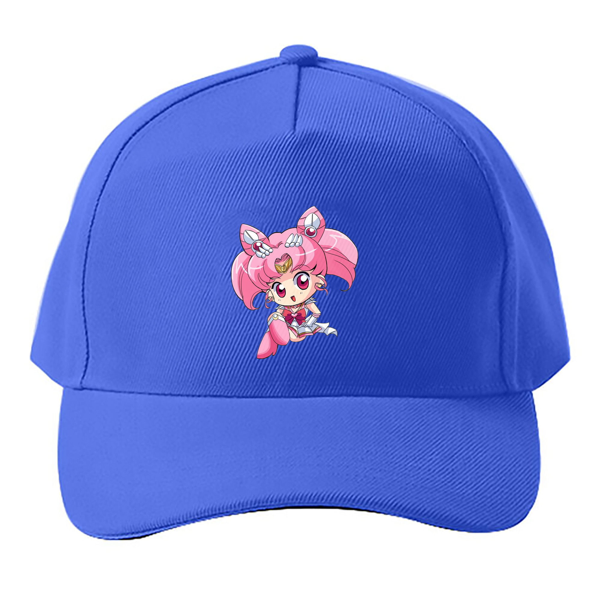 （画像用） 美少女戦士セーラームーン ちびうさ Sailor Moon Chibiusa Tsukino Usagi Small Lady Serenity ベースボールキャップ 綿100％ 男女兼用 帽子 スポーツ
